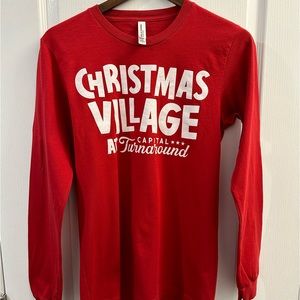 Christmas Village At Capital Turnaround Long sleeve Women’s Shirt